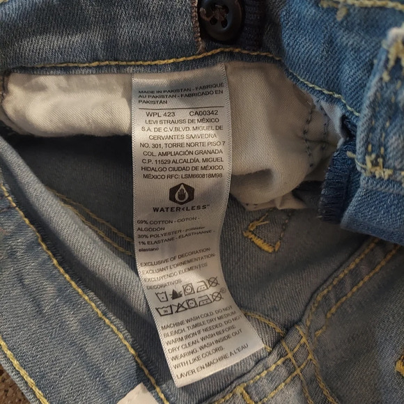 Denizen by Levi high raise skinny girls size 14 jeans - Picture 5 of 11